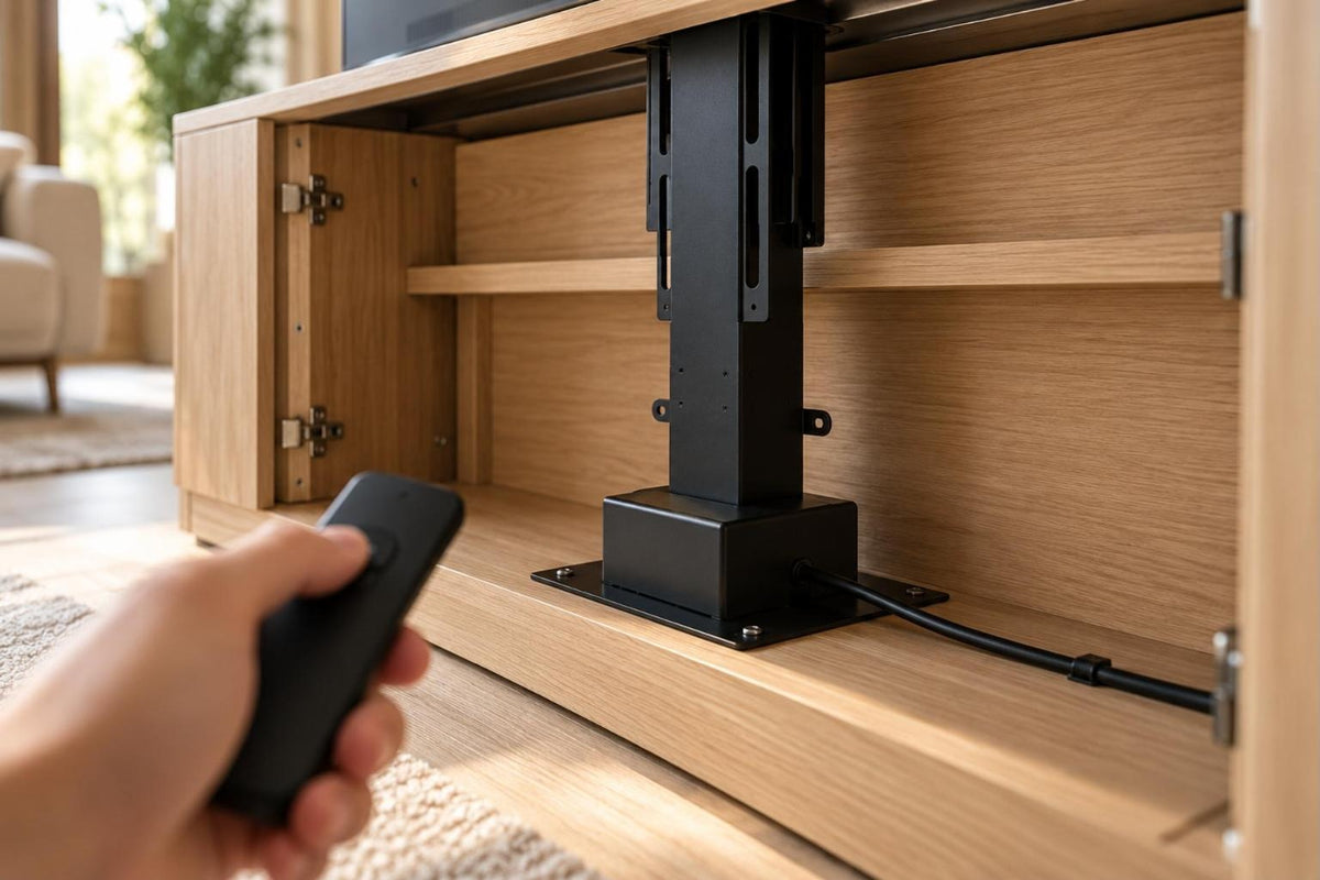 Lustruva Lift — Support TV motorisé [TV 26''-65'']